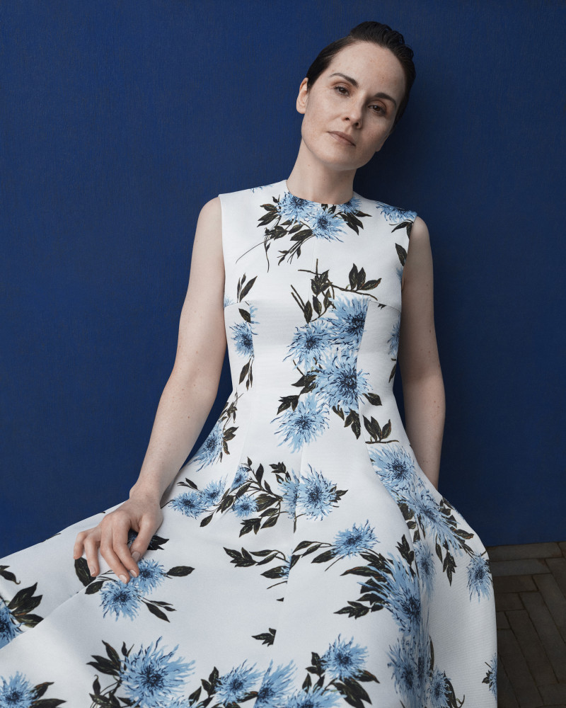 Emilia Wickstead Featuring Michelle Dockery advertisement for Pre-Fall 2024