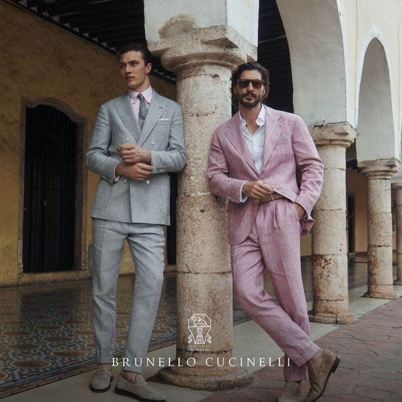 Brunello Cucinelli Refined Pursuits advertisement for Spring/Summer 2024