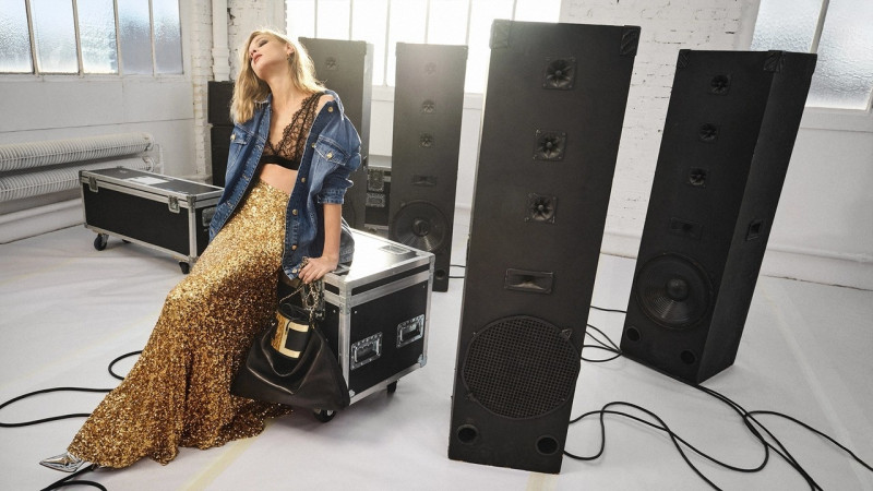 Anna Selezneva featured in  the Elisabetta Franchi advertisement for Spring/Summer 2024