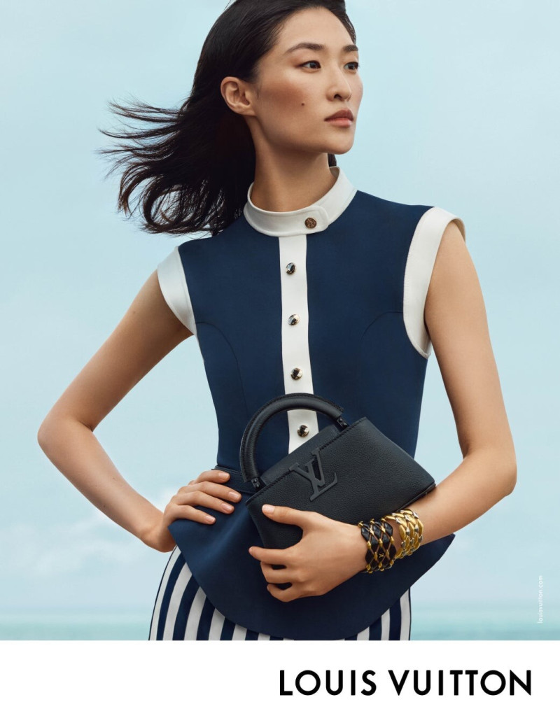 Chu Wong featured in  the Louis Vuitton advertisement for Spring/Summer 2024