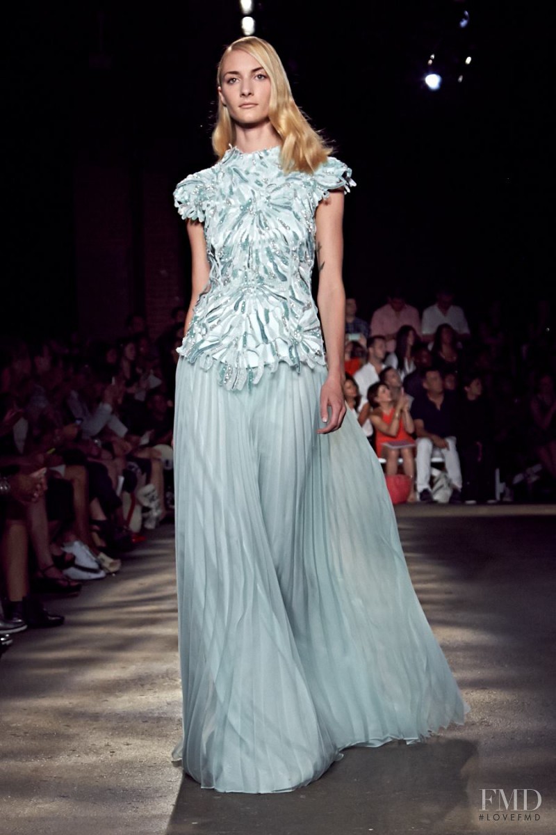 Christian Siriano fashion show for Spring/Summer 2015