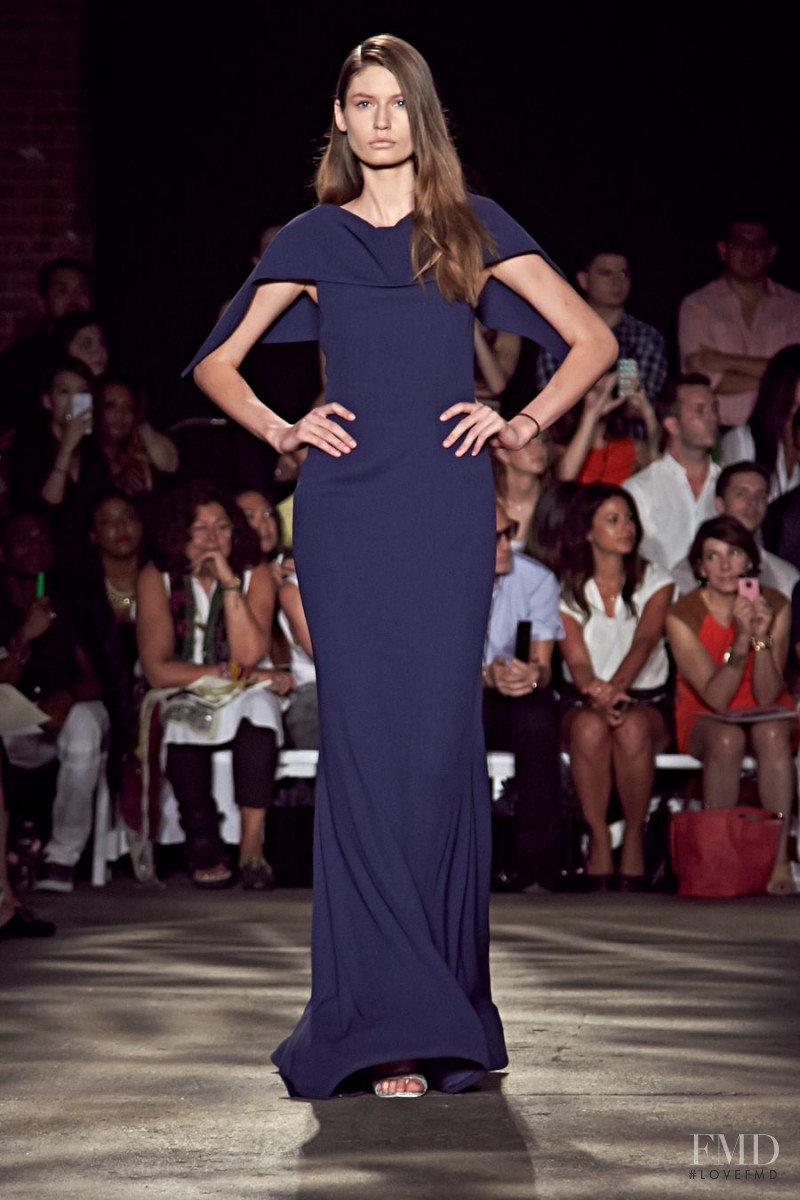 Kasia Krol featured in  the Christian Siriano fashion show for Spring/Summer 2015