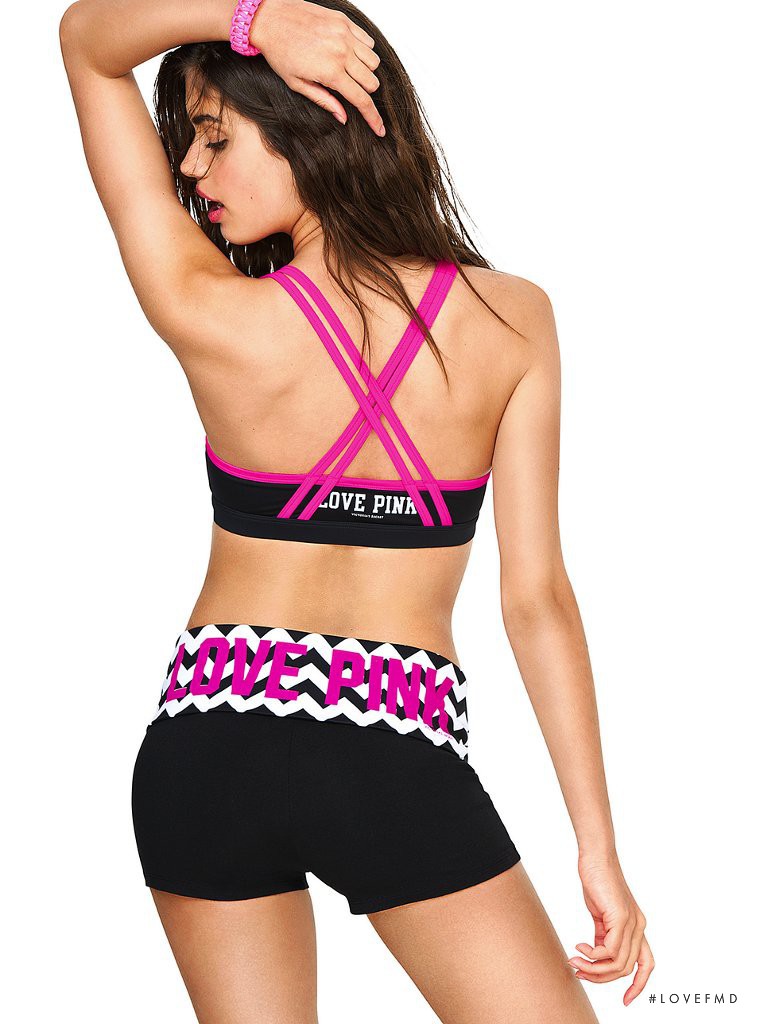 Sara Sampaio featured in  the Victoria\'s Secret PINK catalogue for Spring/Summer 2012