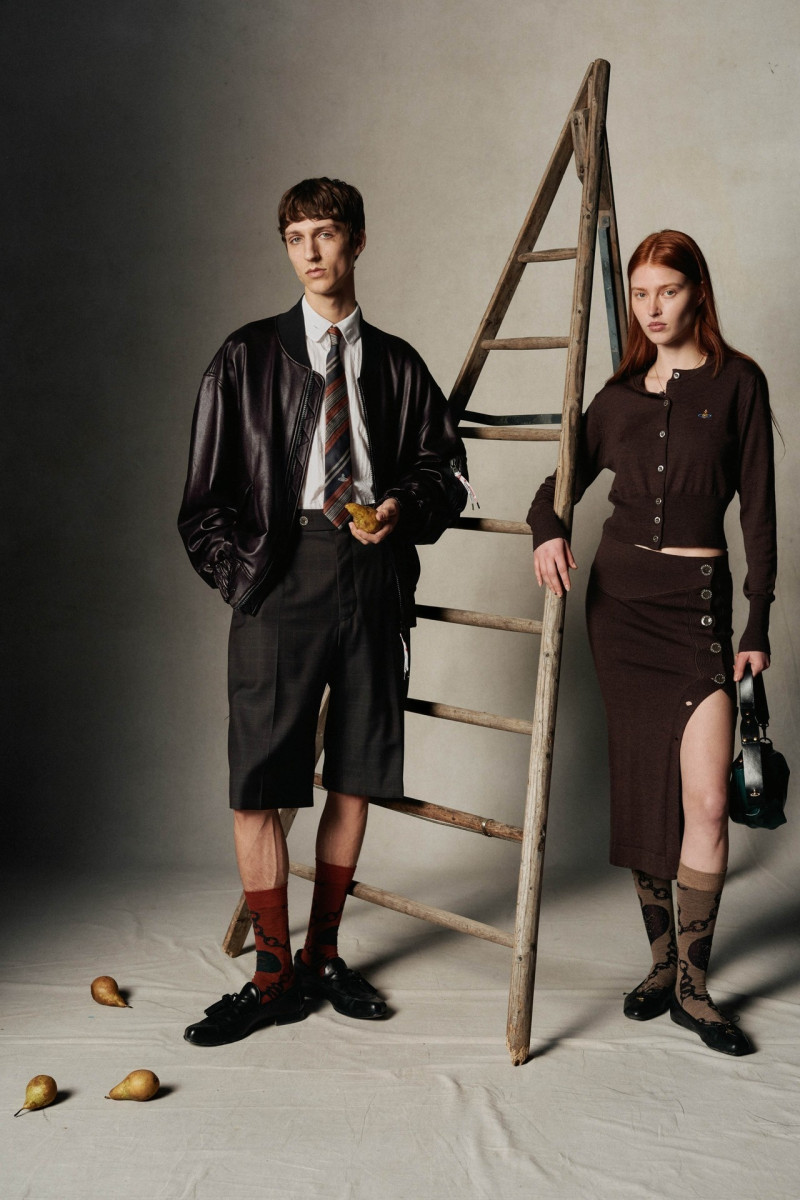 Jadi Wegener featured in  the Vivienne Westwood lookbook for Autumn/Winter 2024