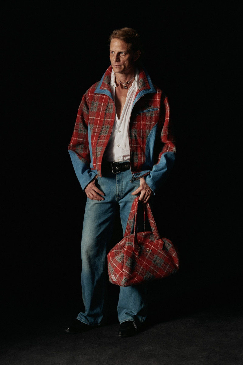 Arnaud Lemaire featured in  the Vivienne Westwood lookbook for Autumn/Winter 2024