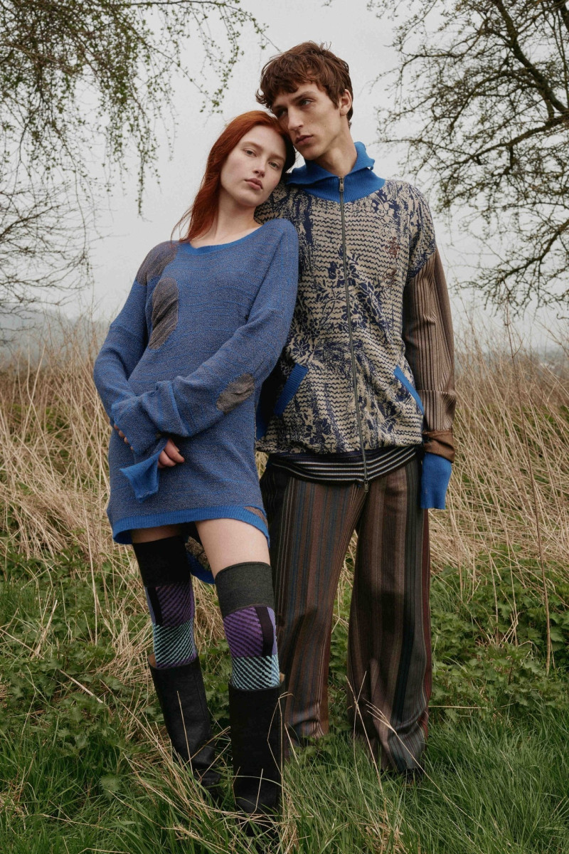 Jadi Wegener featured in  the Vivienne Westwood lookbook for Autumn/Winter 2024