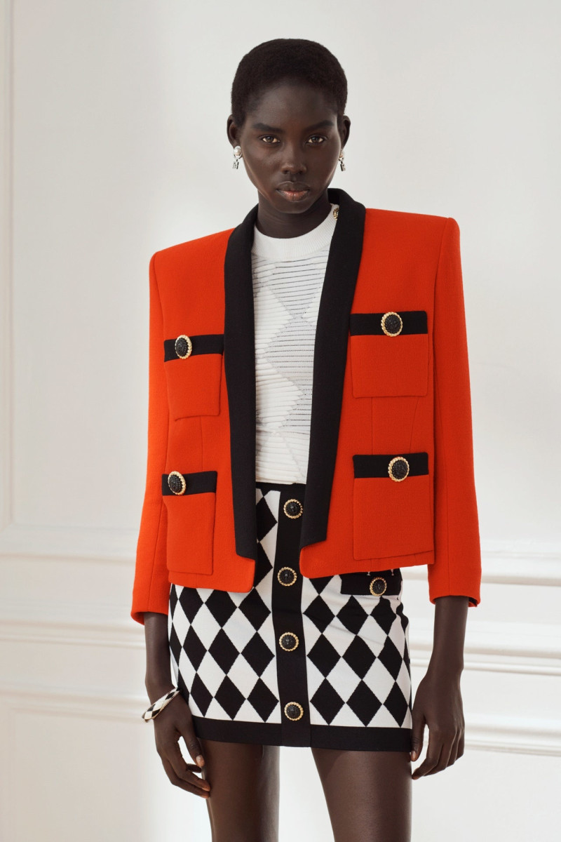 Balmain lookbook for Pre-Fall 2024
