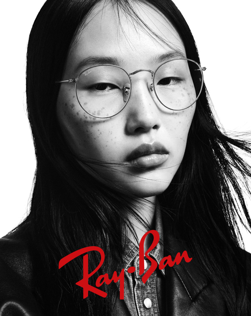 Peng Chang featured in  the Ray-Ban 024 Icons Campaign advertisement for Spring 2024