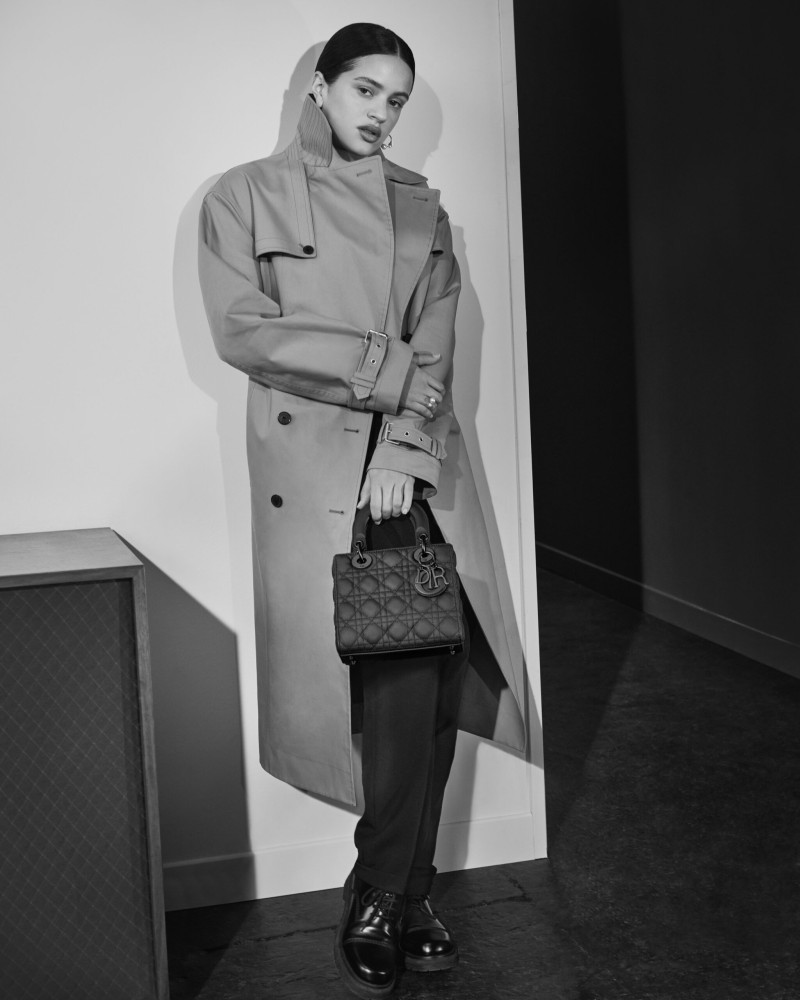 Christian Dior Dior Lady Dior Handbag 2024 Campaign featuring Rosalia advertisement for Summer 2024