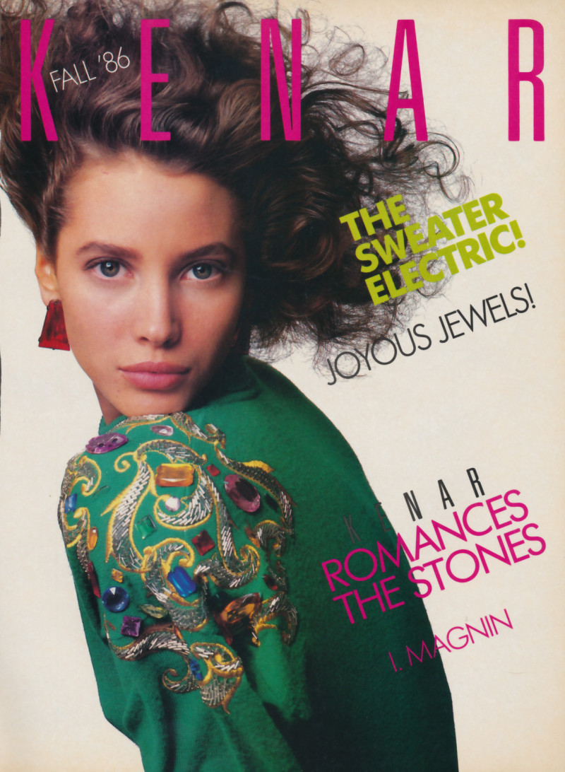 Christy Turlington featured in  the Kenar advertisement for Autumn/Winter 1986