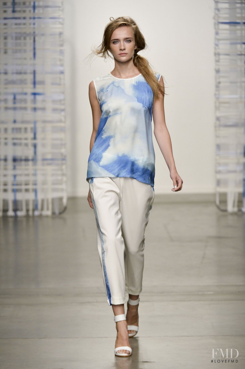 Tess Giberson fashion show for Spring/Summer 2015