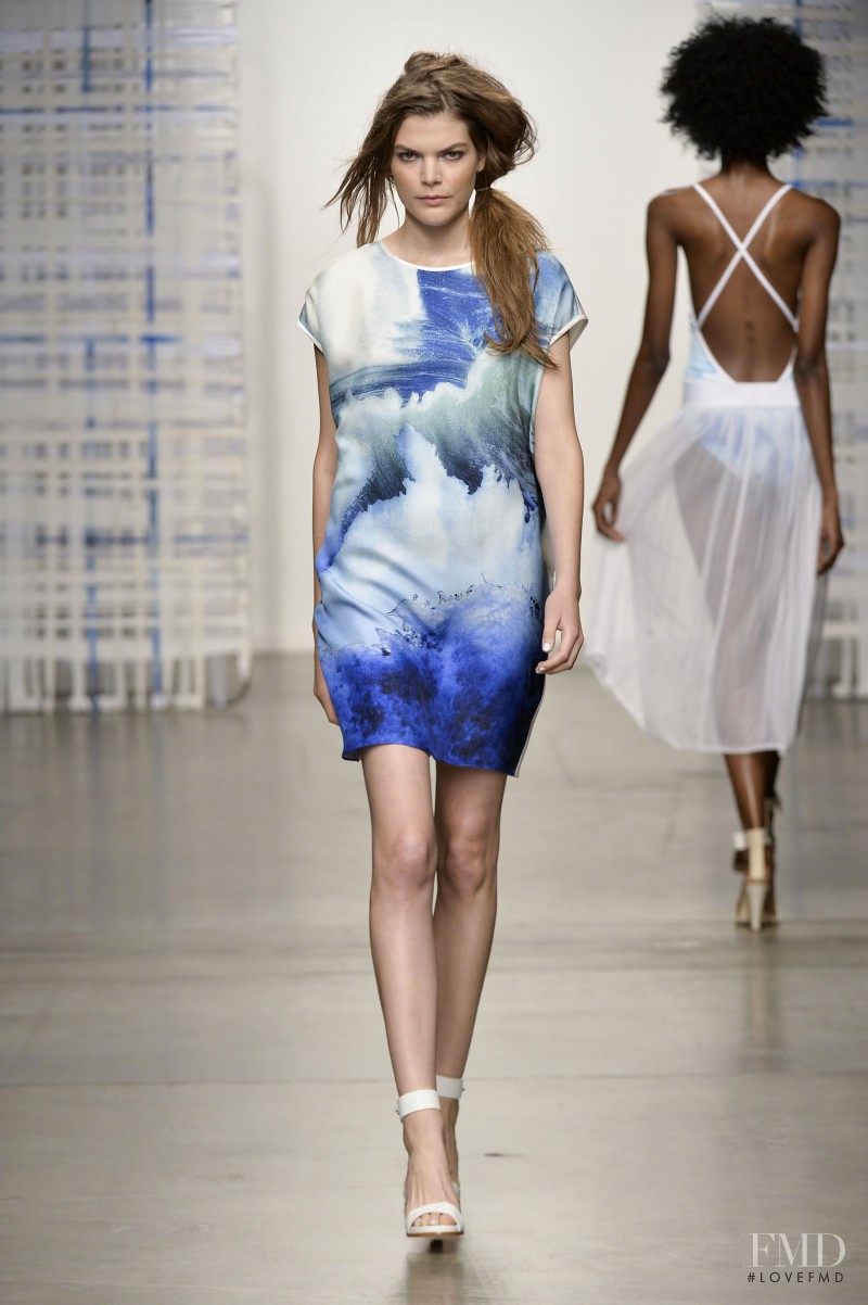 Tess Giberson fashion show for Spring/Summer 2015