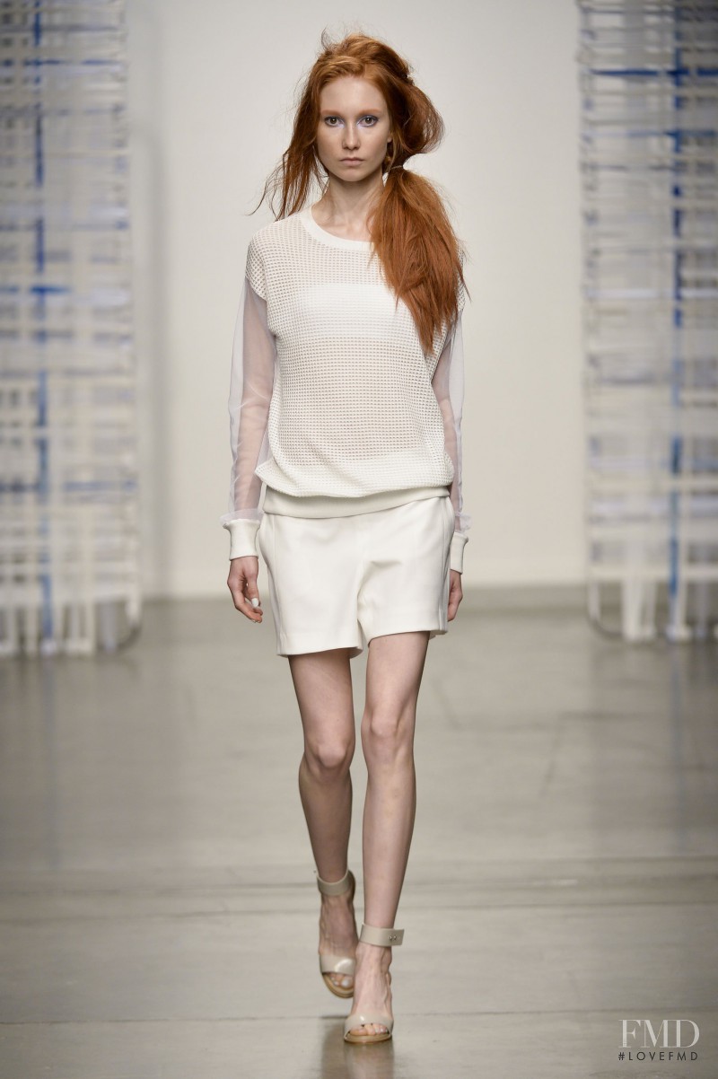 Tess Giberson fashion show for Spring/Summer 2015