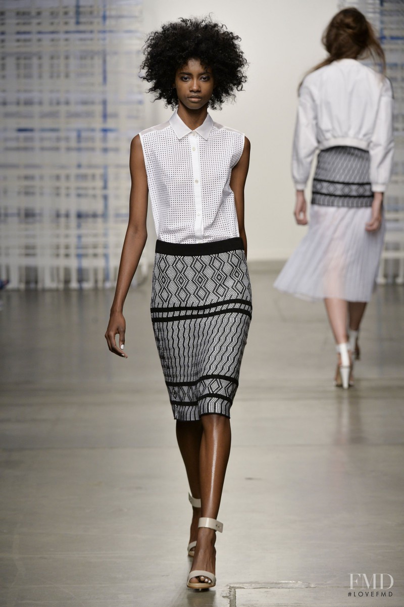 Tess Giberson fashion show for Spring/Summer 2015