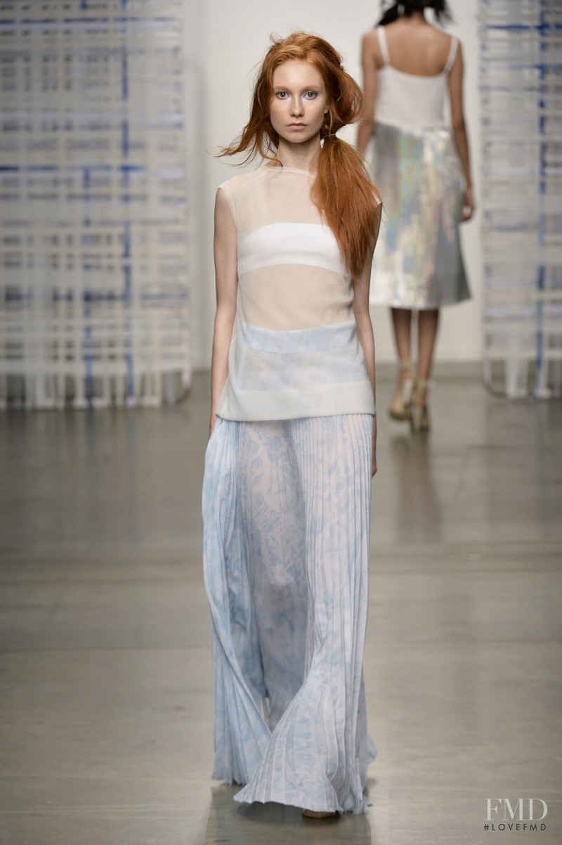 Tess Giberson fashion show for Spring/Summer 2015