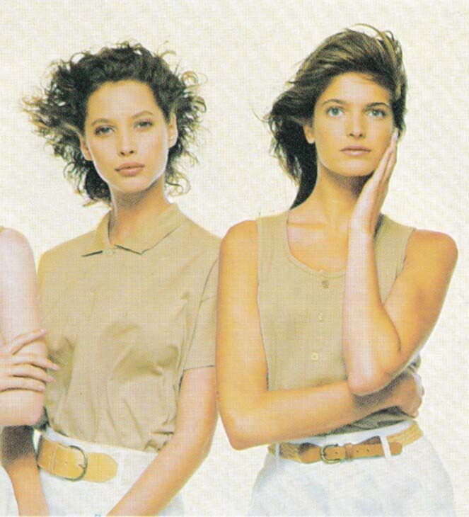 Christy Turlington featured in  the WareHouse ByMail catalogue for Spring/Summer 1987