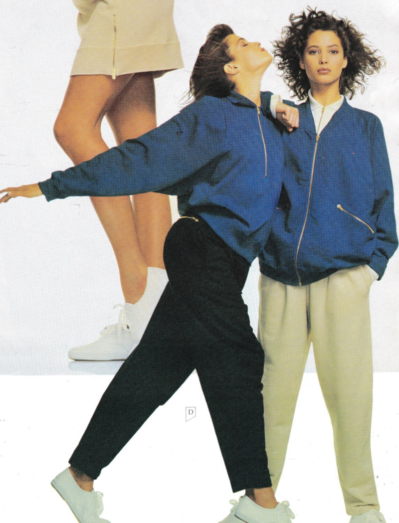 Christy Turlington featured in  the WareHouse ByMail catalogue for Spring/Summer 1987