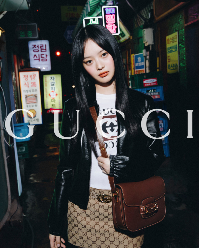 Gucci Horsebit 1955 Bag Campaign advertisement for Summer 2024