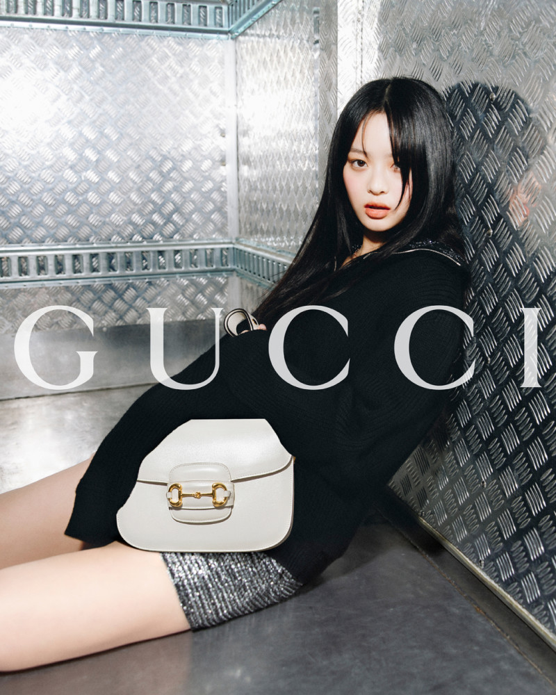 Gucci Horsebit 1955 Bag Campaign advertisement for Summer 2024