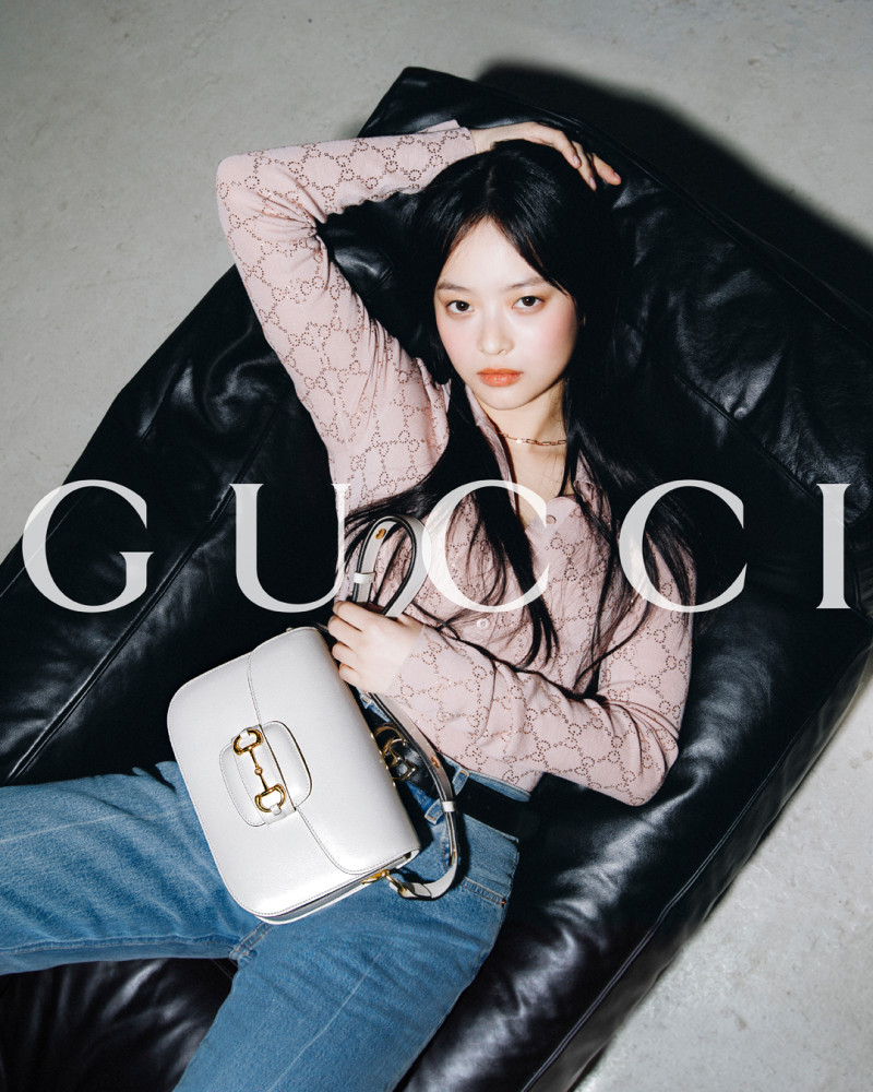 Gucci Horsebit 1955 Bag Campaign advertisement for Summer 2024