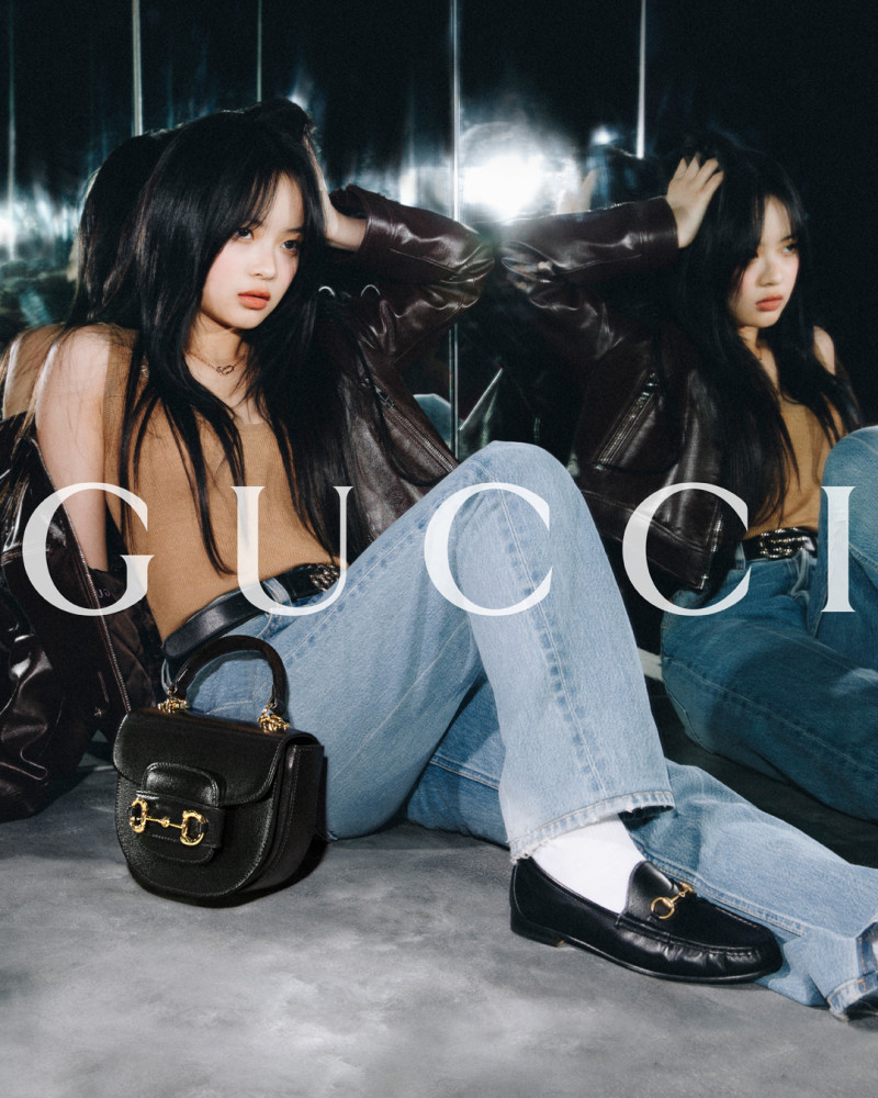 Gucci Horsebit 1955 Bag Campaign advertisement for Summer 2024