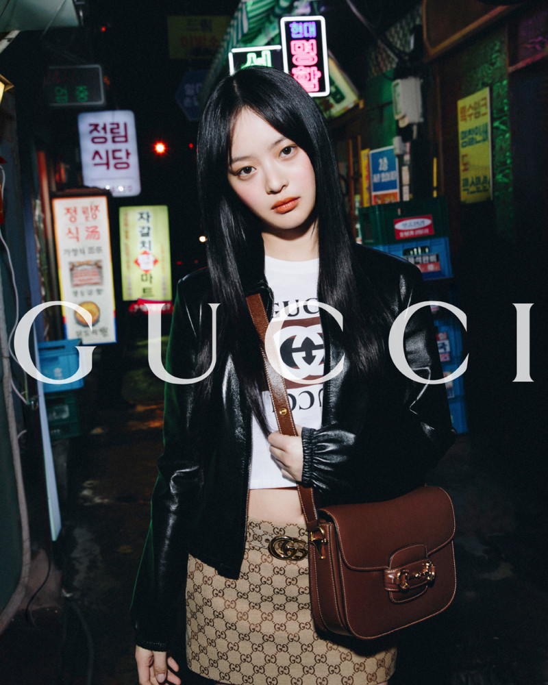 Gucci Horsebit 1955 Bag Campaign advertisement for Summer 2024