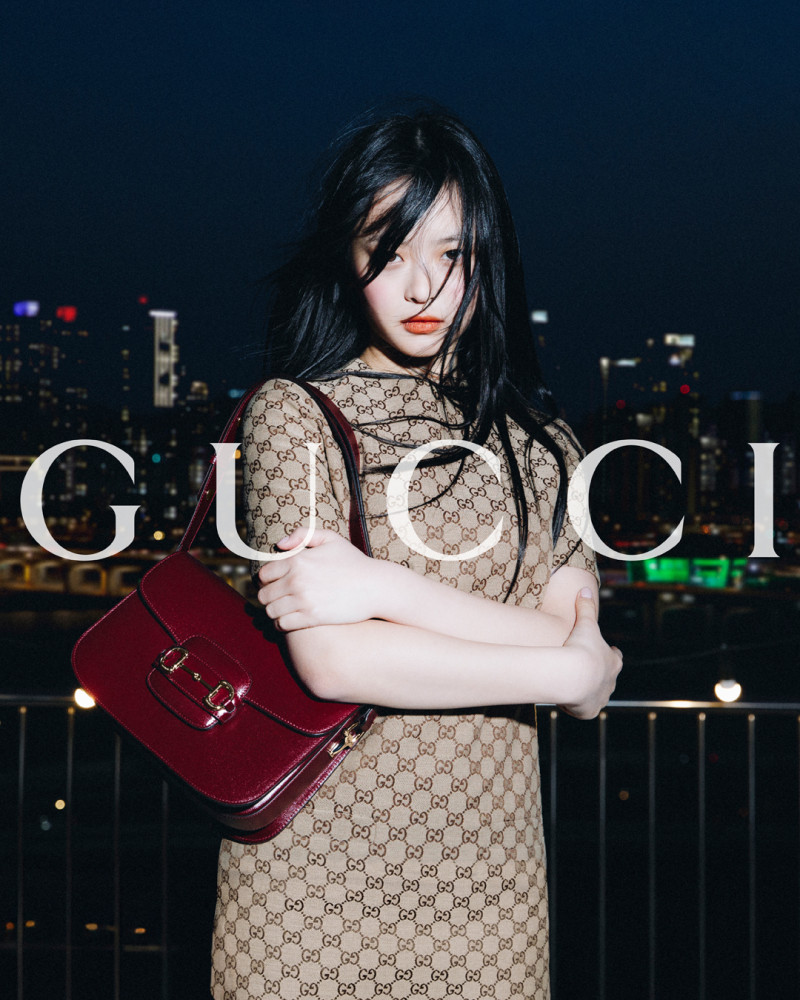 Gucci Horsebit 1955 Bag Campaign advertisement for Summer 2024