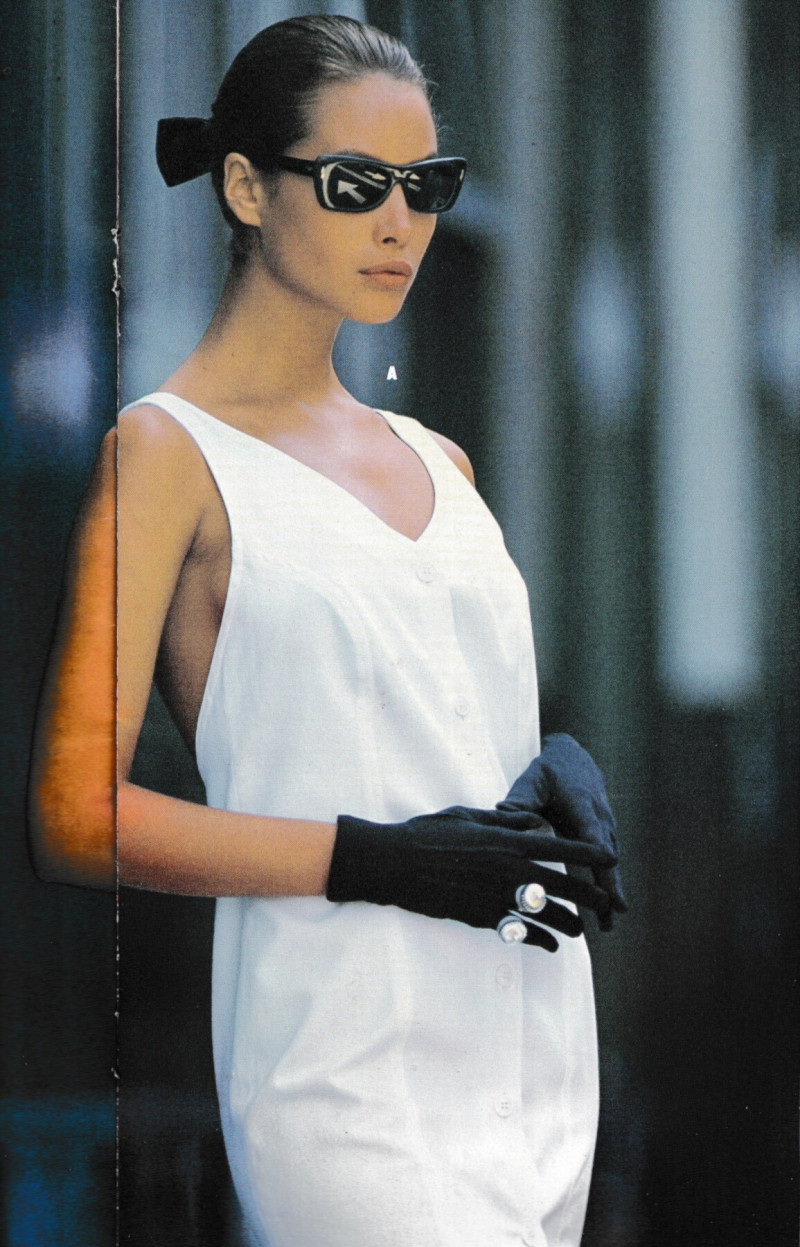 Christy Turlington featured in  the WareHouse ByMail catalogue for Spring/Summer 1988