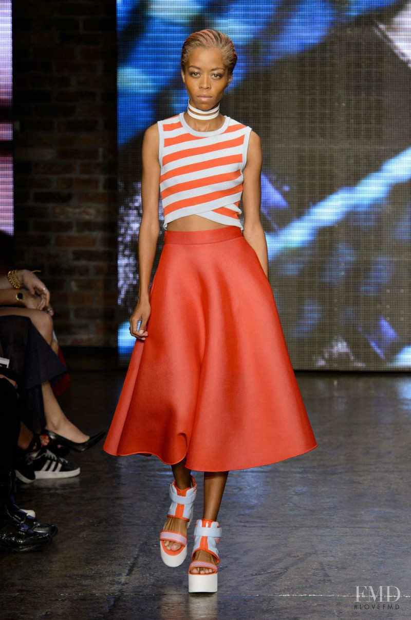 DKNY fashion show for Spring/Summer 2015