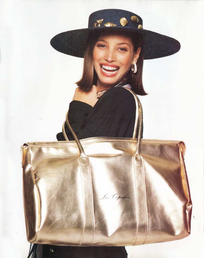 Christy Turlington featured in  the Les Copains catalogue for Spring/Summer 1990