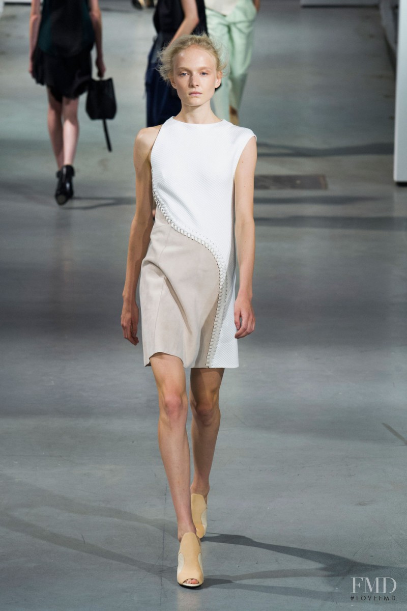 Maja Salamon featured in  the 3.1 Phillip Lim fashion show for Spring/Summer 2015