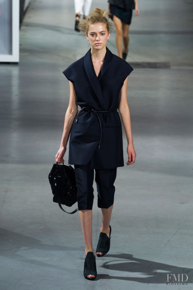 Emmy Rappe featured in  the 3.1 Phillip Lim fashion show for Spring/Summer 2015