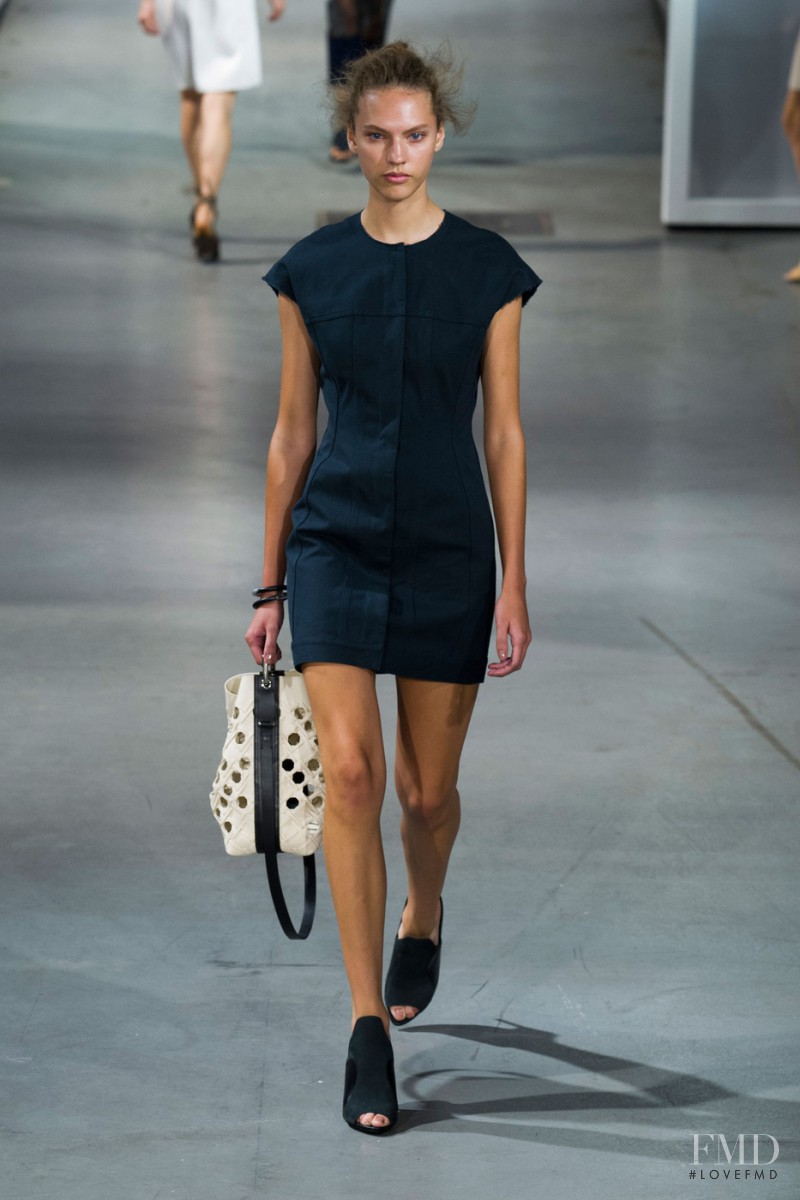 Maggie Jablonski featured in  the 3.1 Phillip Lim fashion show for Spring/Summer 2015