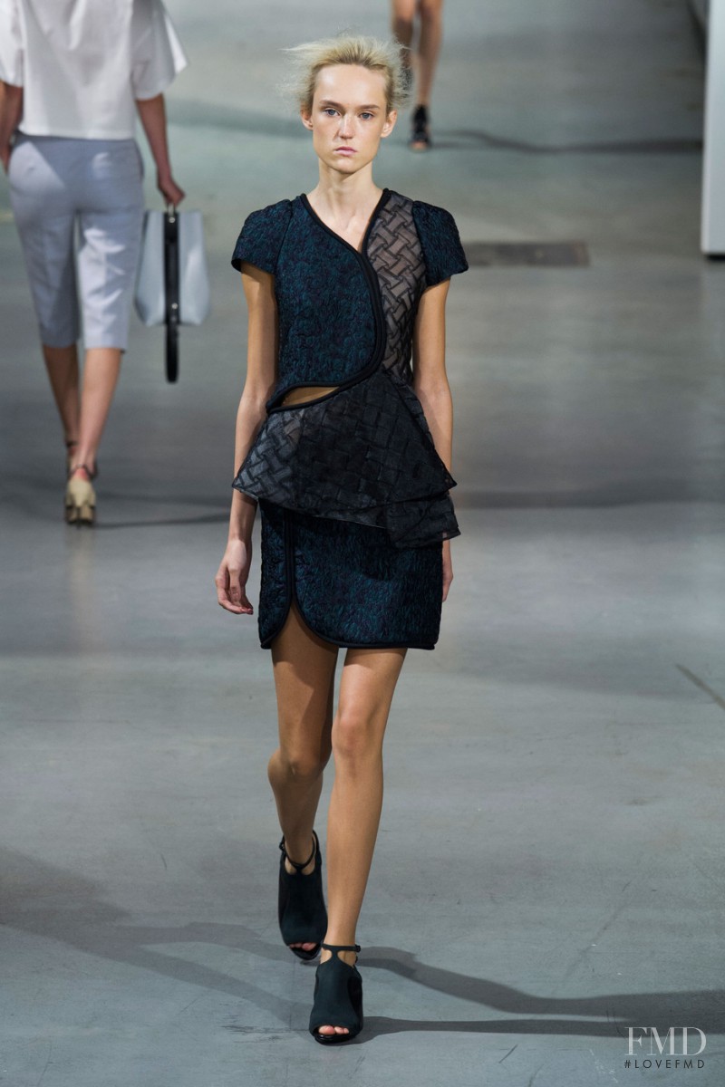 Harleth Kuusik featured in  the 3.1 Phillip Lim fashion show for Spring/Summer 2015