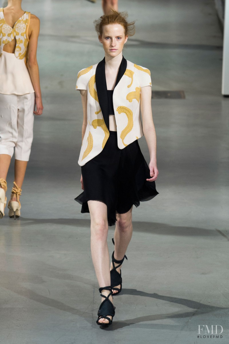 Magdalena Jasek featured in  the 3.1 Phillip Lim fashion show for Spring/Summer 2015