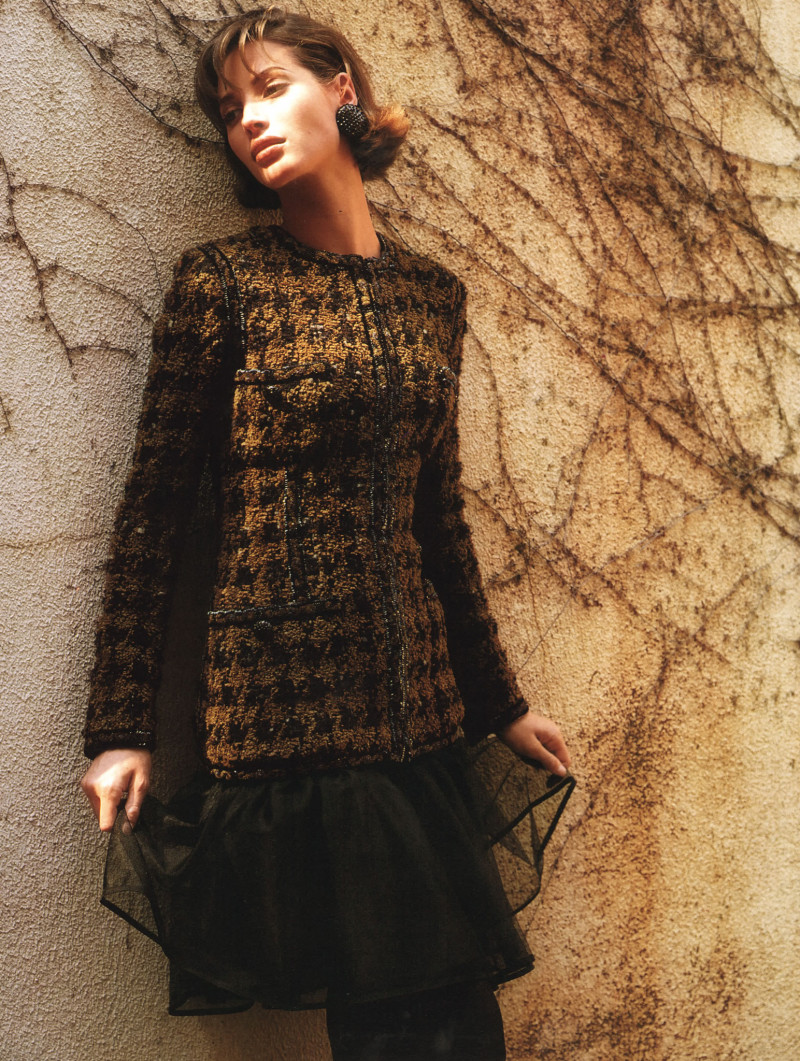 Christy Turlington featured in  the Chanel catalogue for Autumn/Winter 1991