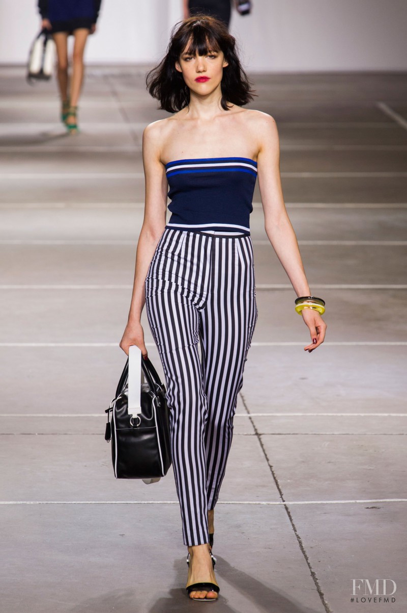 Anya Lyagoshina featured in  the Topshop fashion show for Spring/Summer 2015
