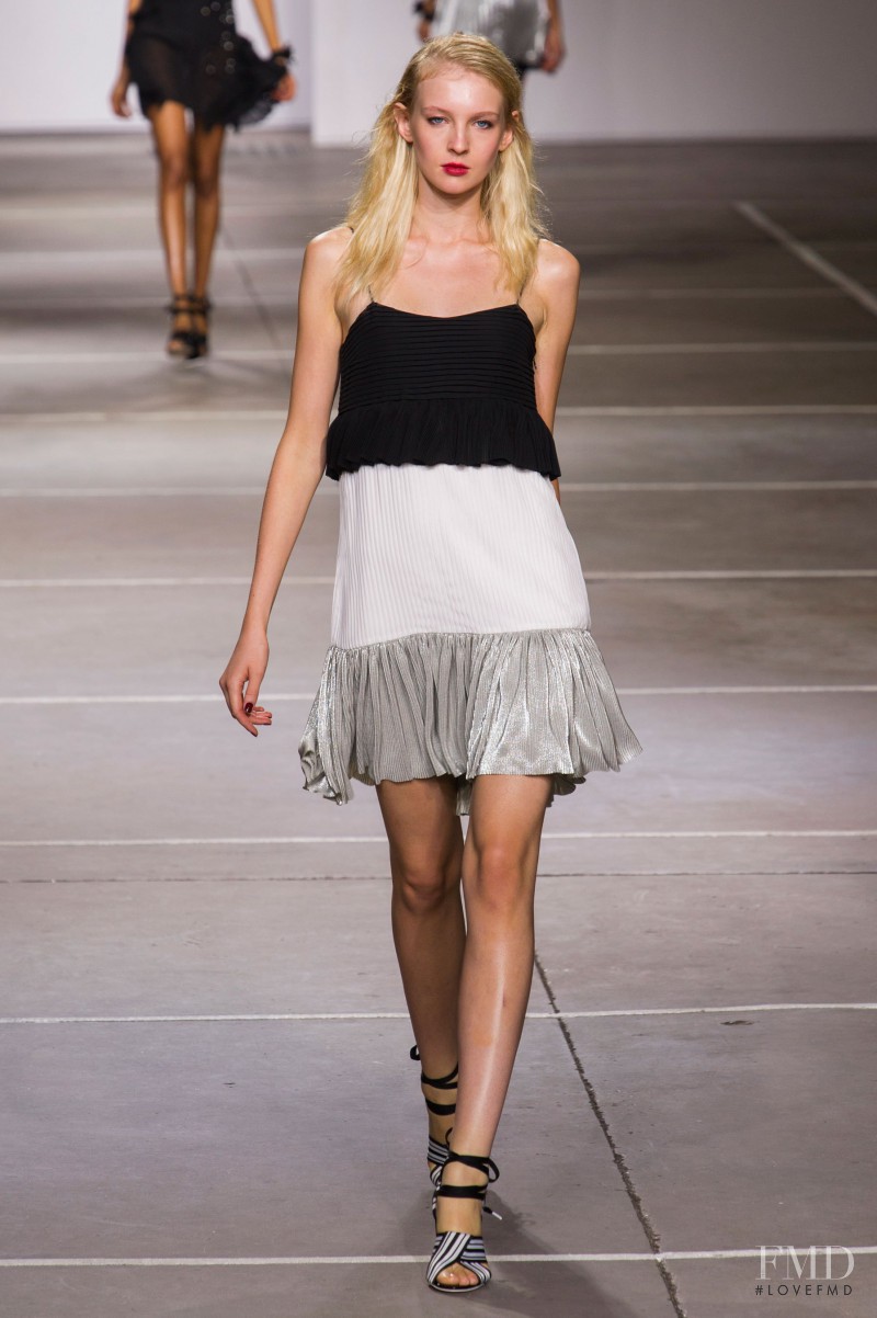 Nastya Sten featured in  the Topshop fashion show for Spring/Summer 2015