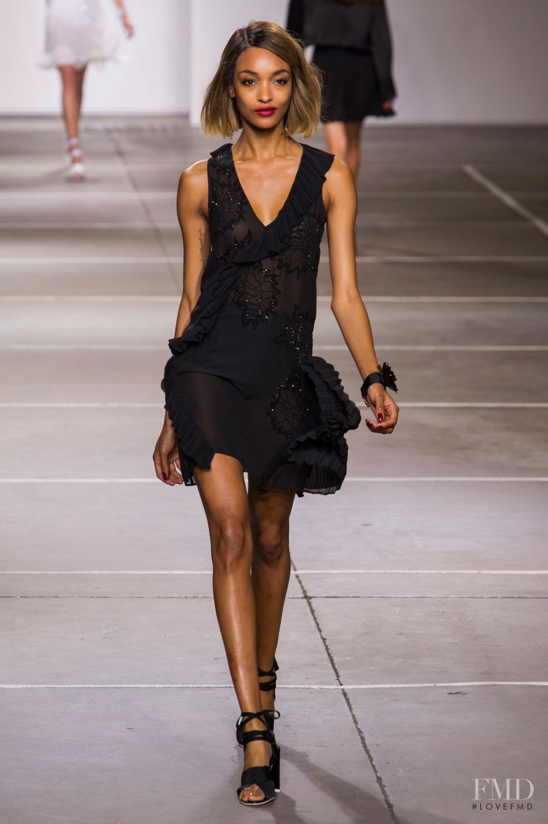 Jourdan Dunn featured in  the Topshop fashion show for Spring/Summer 2015