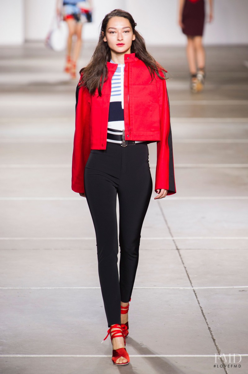 Bruna Tenório featured in  the Topshop fashion show for Spring/Summer 2015