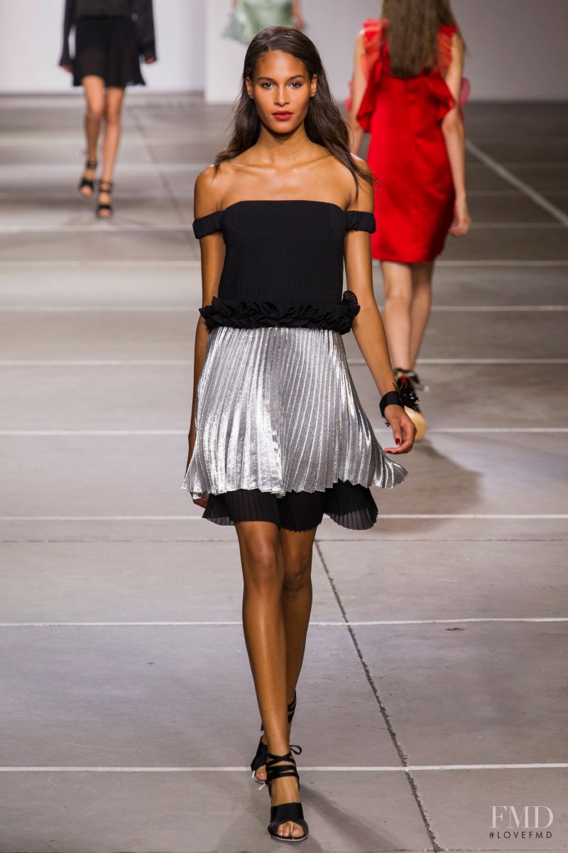 Cindy Bruna featured in  the Topshop fashion show for Spring/Summer 2015