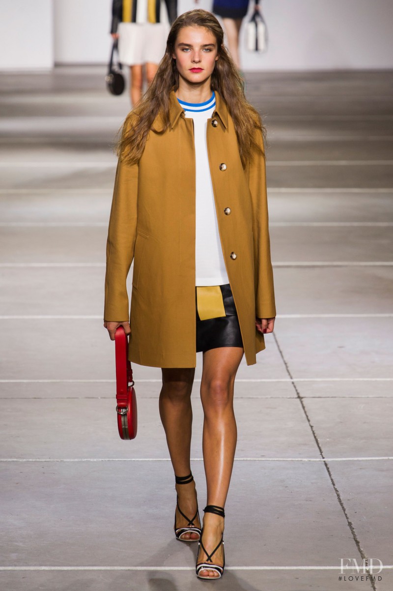 Olivia David featured in  the Topshop fashion show for Spring/Summer 2015