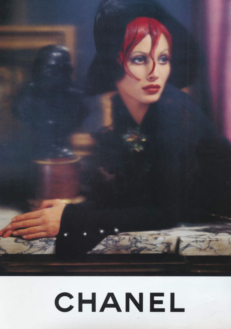 Christy Turlington featured in  the Chanel Haute Couture advertisement for Autumn/Winter 1992