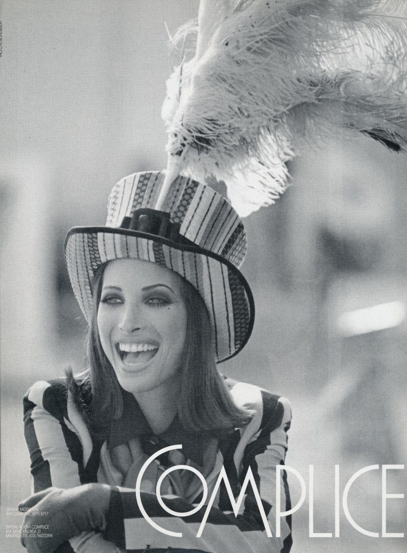 Christy Turlington featured in  the Complice by Genny advertisement for Autumn/Winter 1992