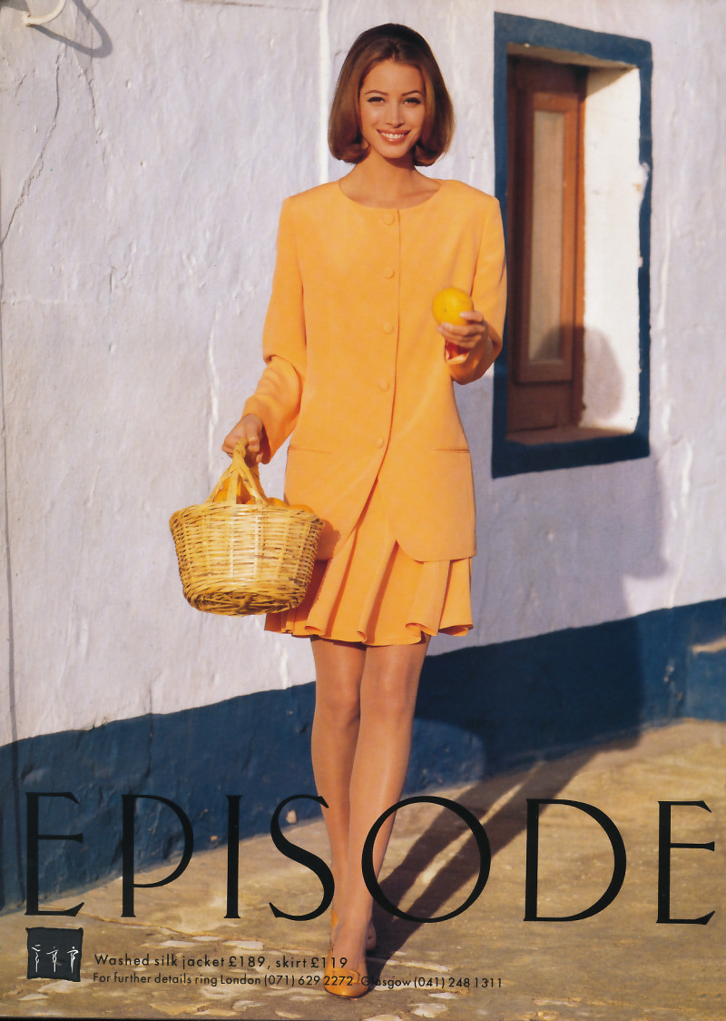 Christy Turlington featured in  the Episode advertisement for Spring/Summer 1992