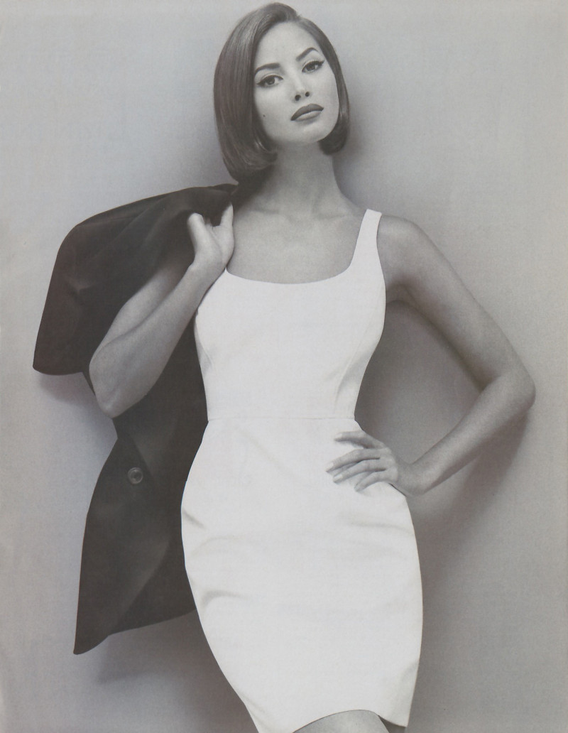 Christy Turlington featured in  the Natalie Acatrini advertisement for Spring/Summer 1992