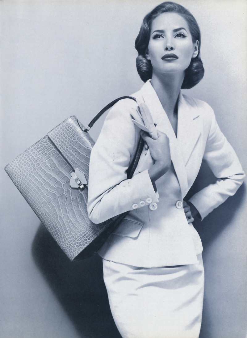 Christy Turlington featured in  the Natalie Acatrini advertisement for Spring/Summer 1992