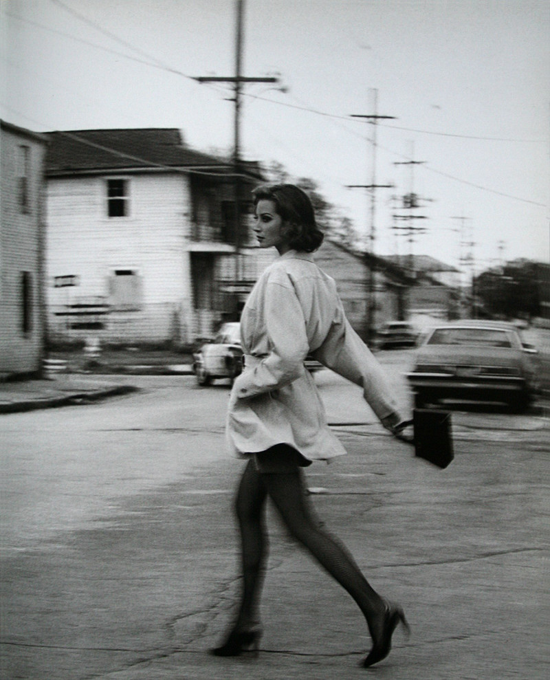 Christy Turlington featured in  the Strenesse Gabriele Strehle advertisement for Spring/Summer 1992