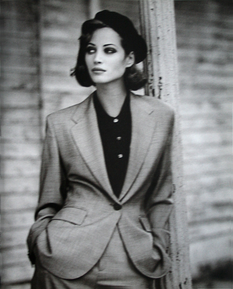 Christy Turlington featured in  the Strenesse Gabriele Strehle advertisement for Spring/Summer 1992