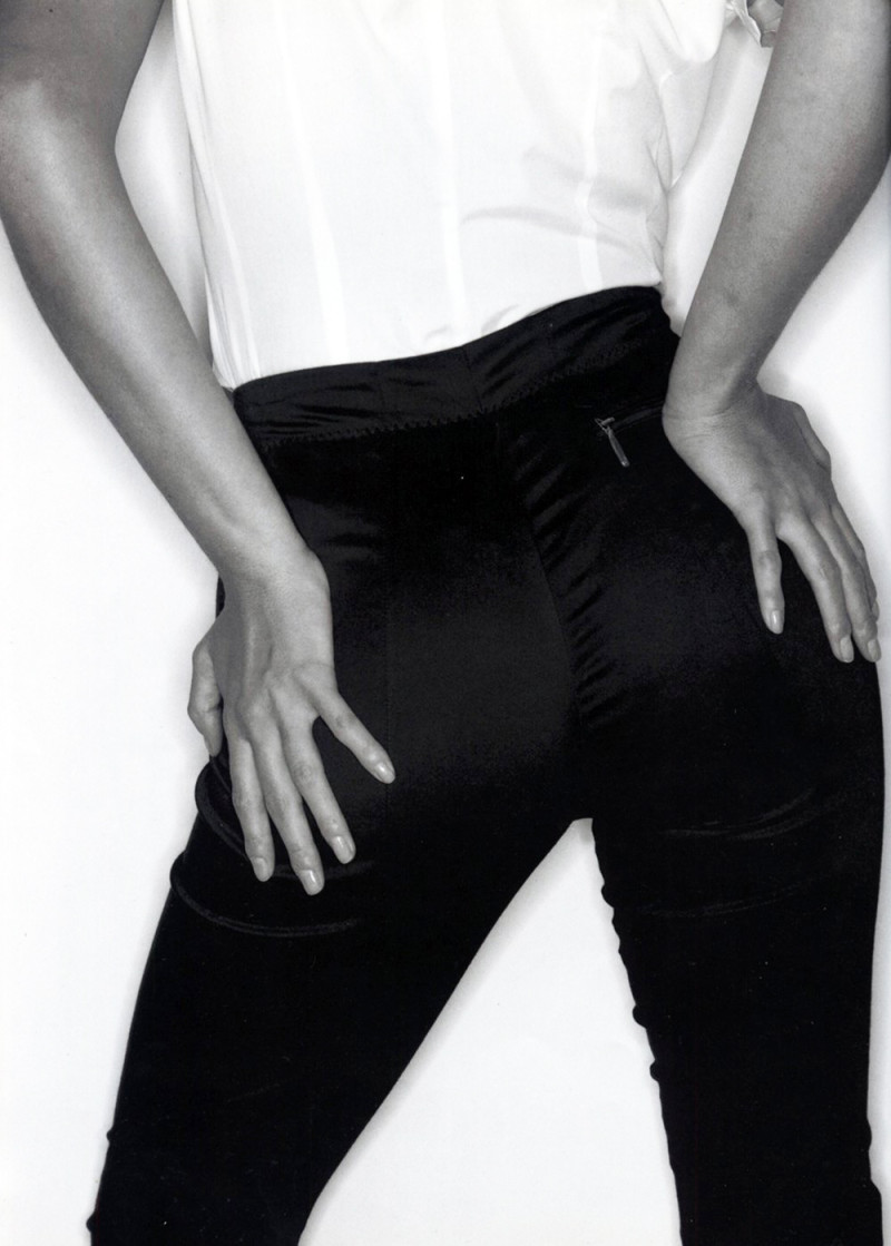 Christy Turlington featured in  the Strenesse Gabriele Strehle advertisement for Spring/Summer 1992